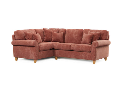 Mary Red Left Corner Sofa
