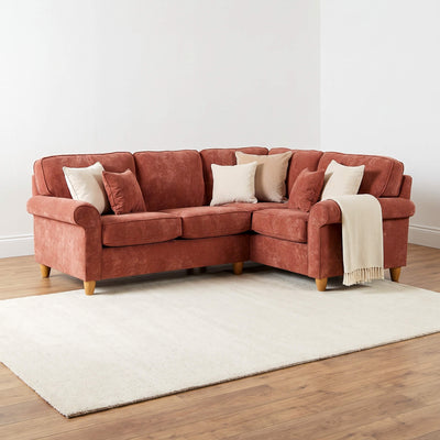 Mary Red Right Corner Sofa