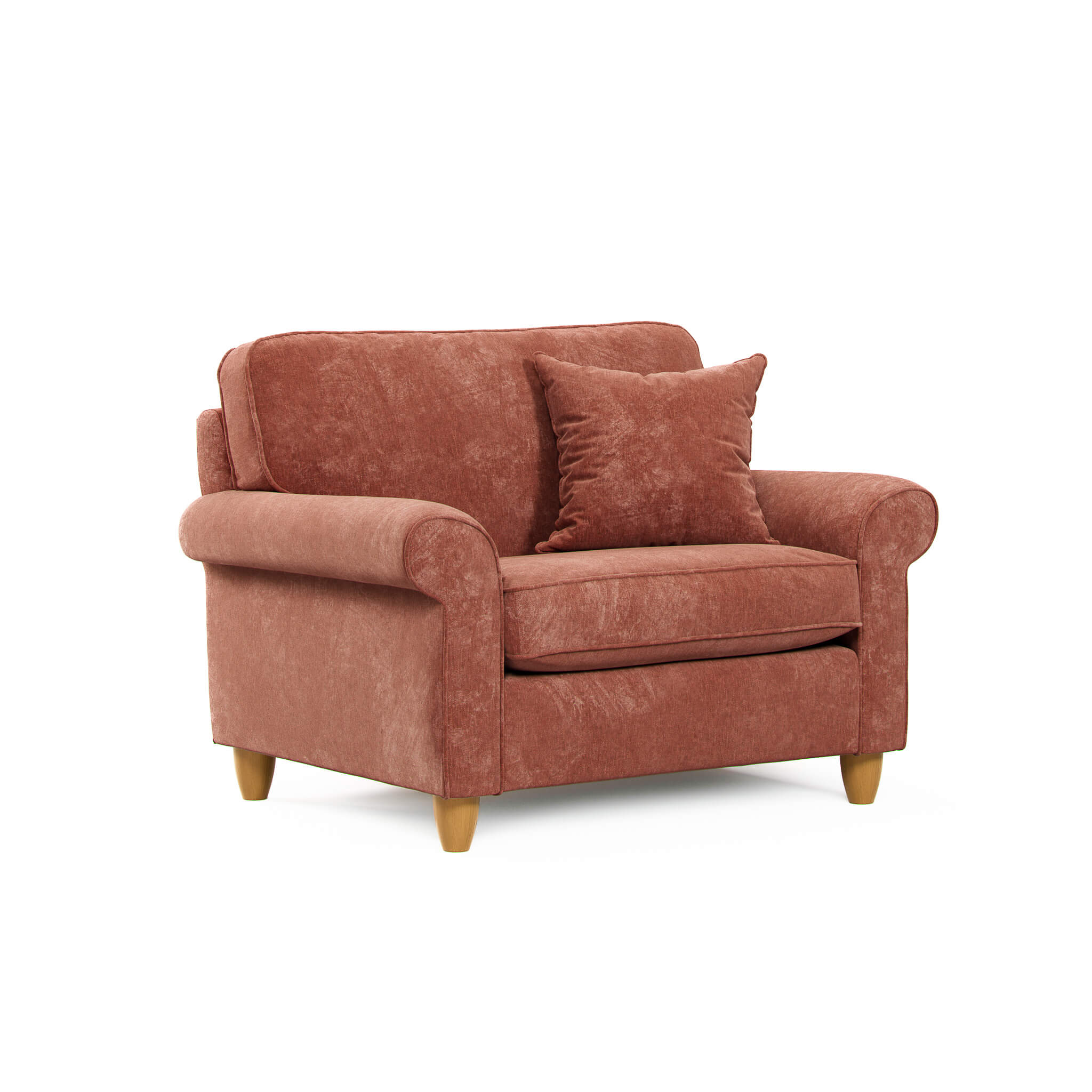 Mary Red Snuggle Chair