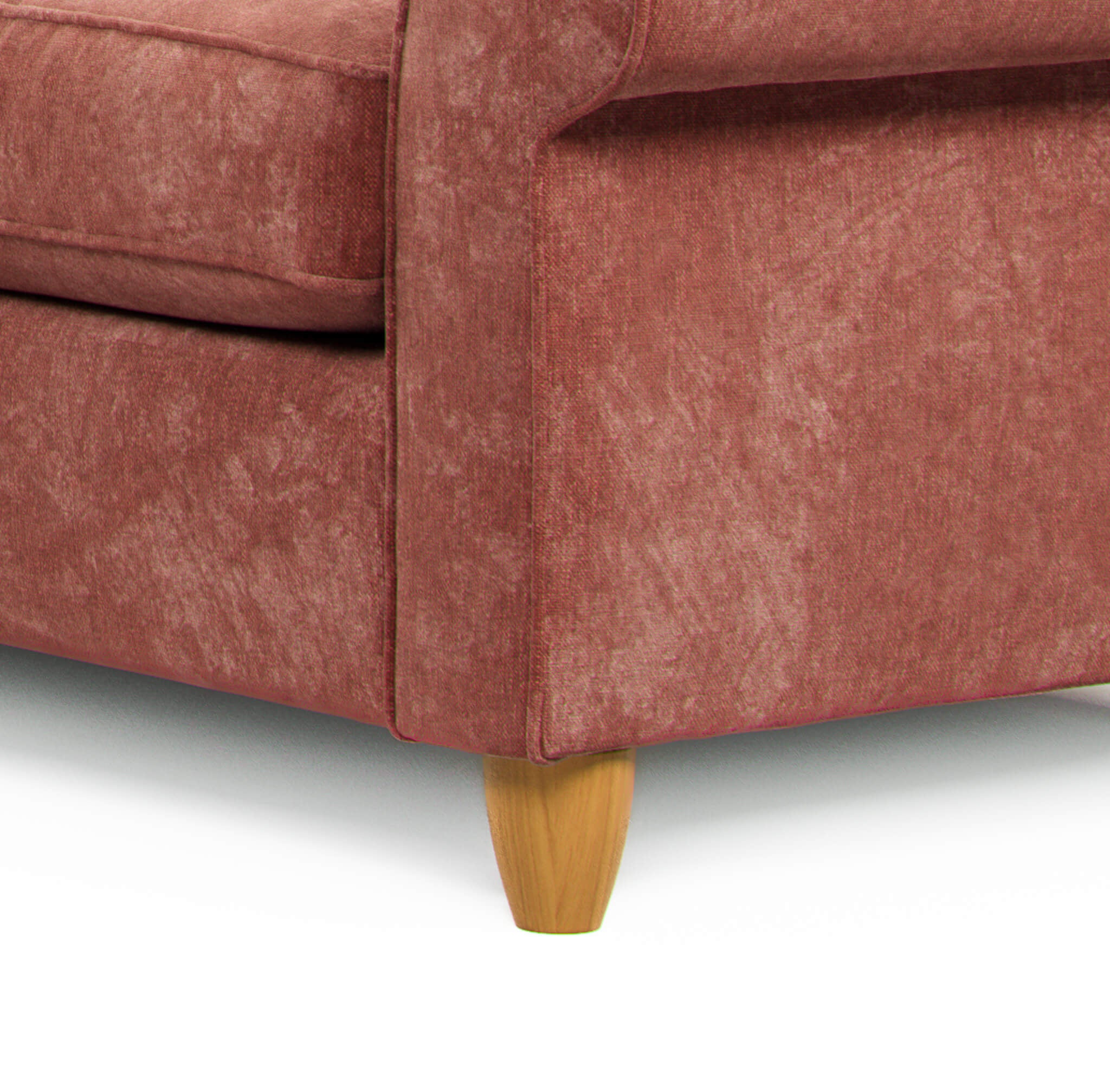 Mary Red Double Corner Sofa