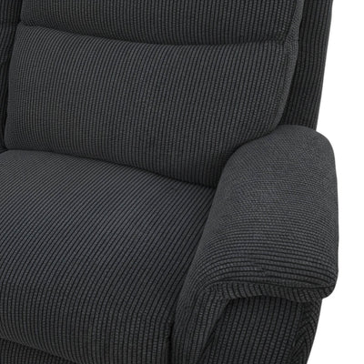 Maverick Black Power Corner Recliner Sofa