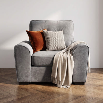 Maxwell Grey Armchair
