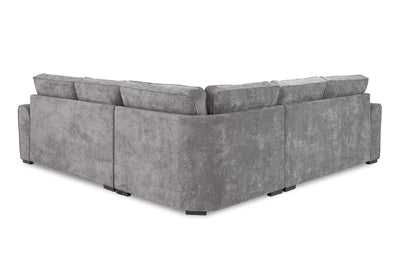 Maxwell Grey Double Corner Sofa