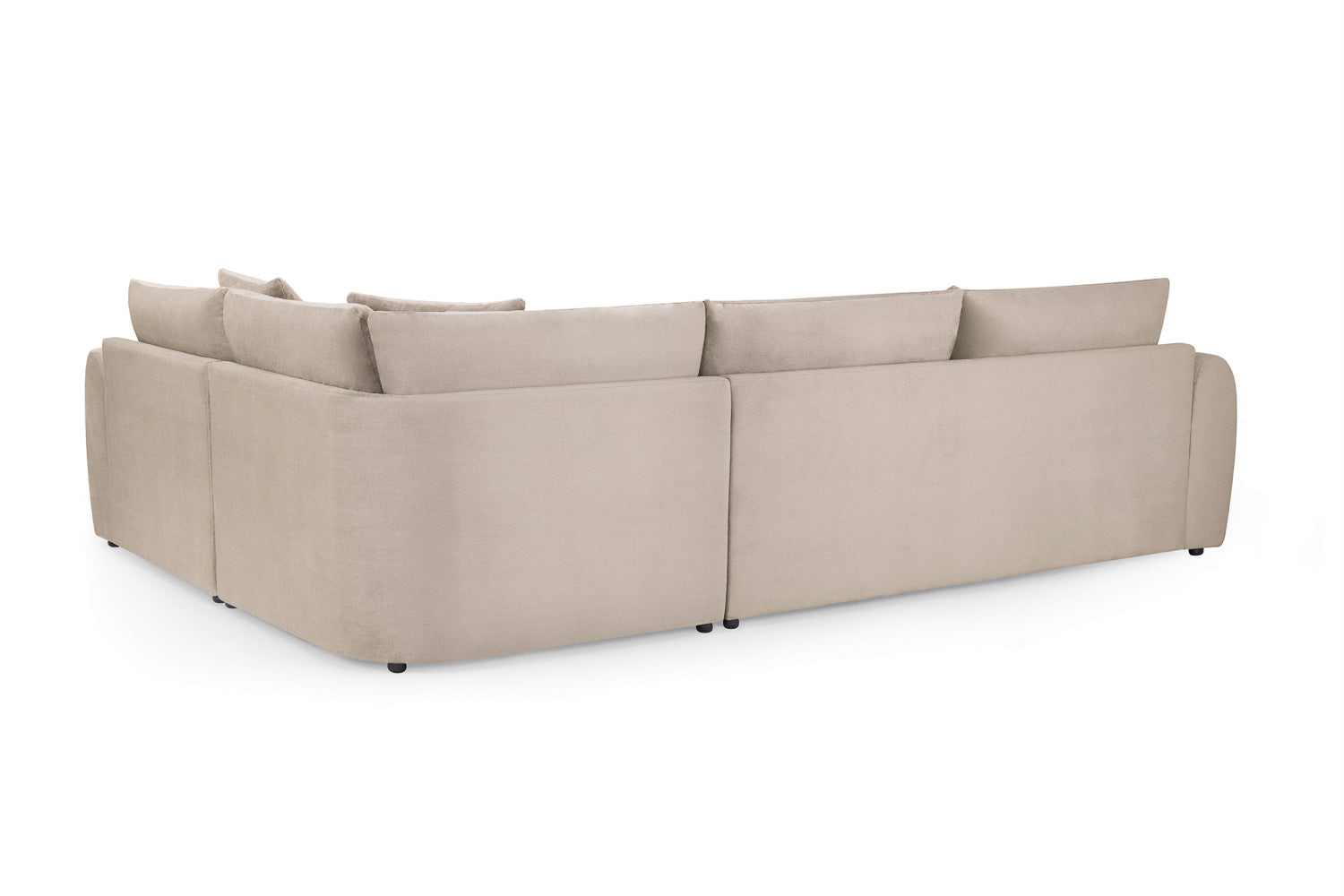 Mira Brown Right Corner Sofa