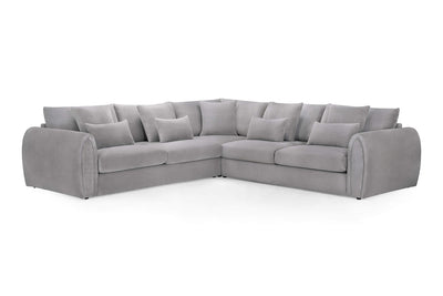 Mira Grey Double Corner Sofa