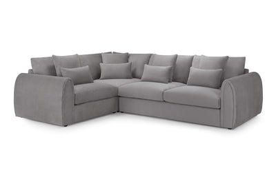Mira Grey Left Corner Sofa