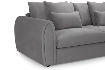 Mira Grey Right Corner Sofa