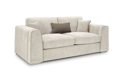 Narela Beige 3 Seater Sofa