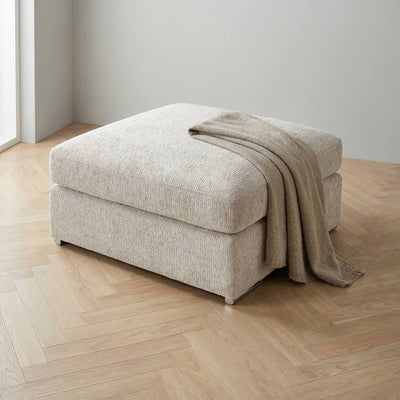 Narela Beige Footstool