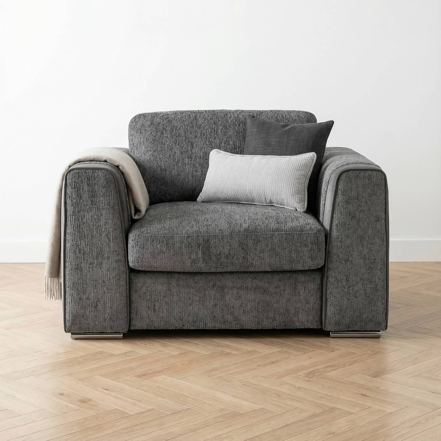 Narela Grey Armchair