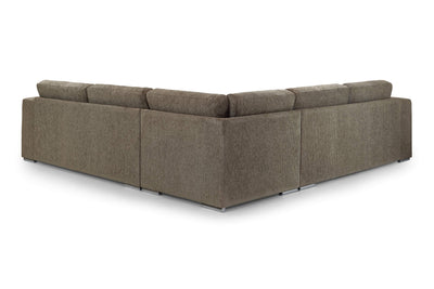 Narela Mocha Double Corner Sofa