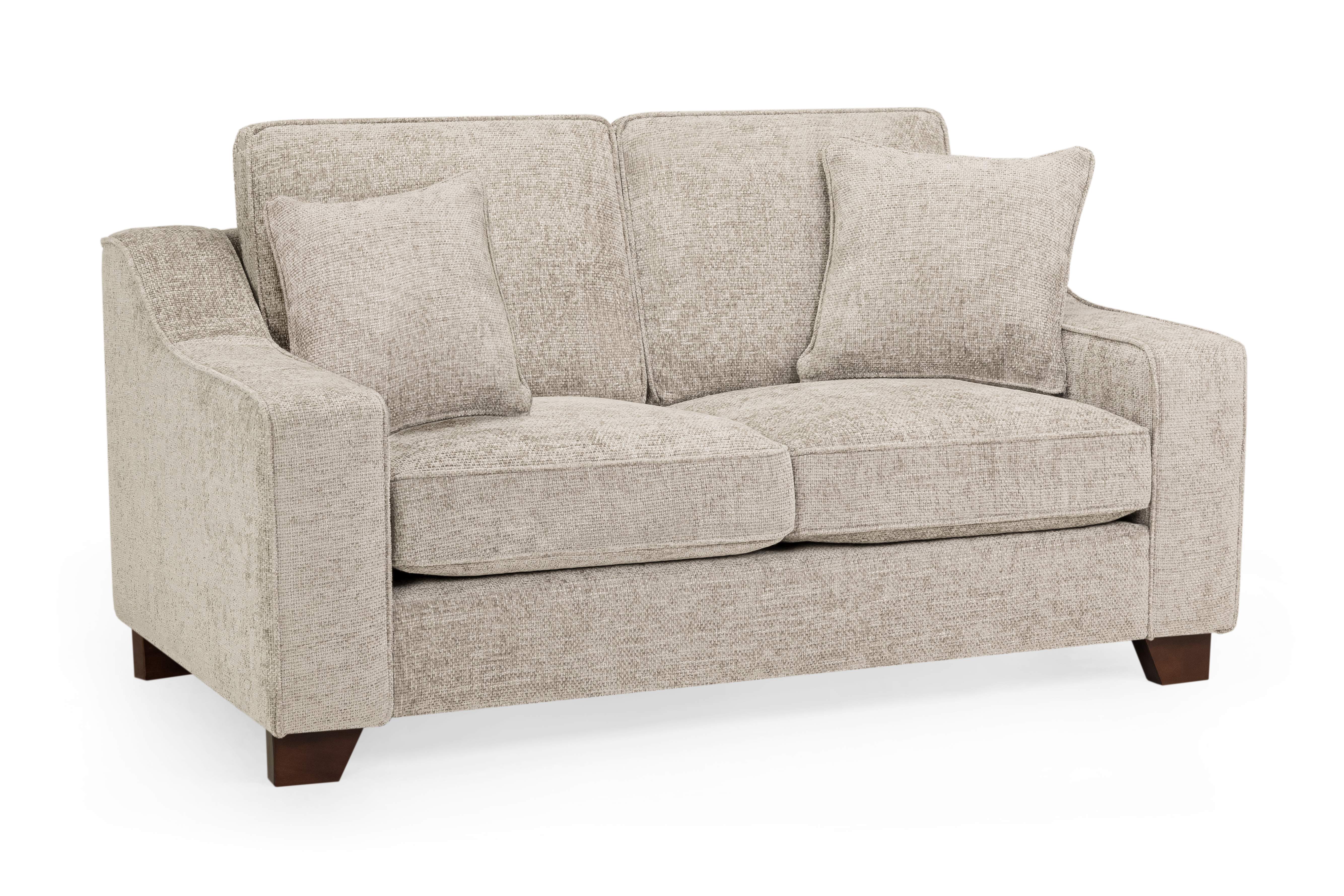 Nebra Beige 2 Seater Sofa