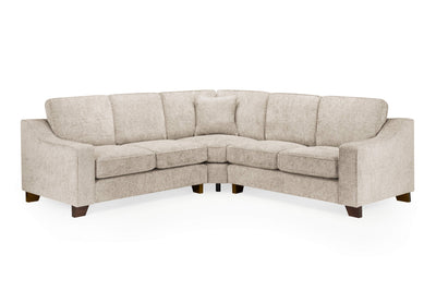 Nebra Beige Double Corner Sofa