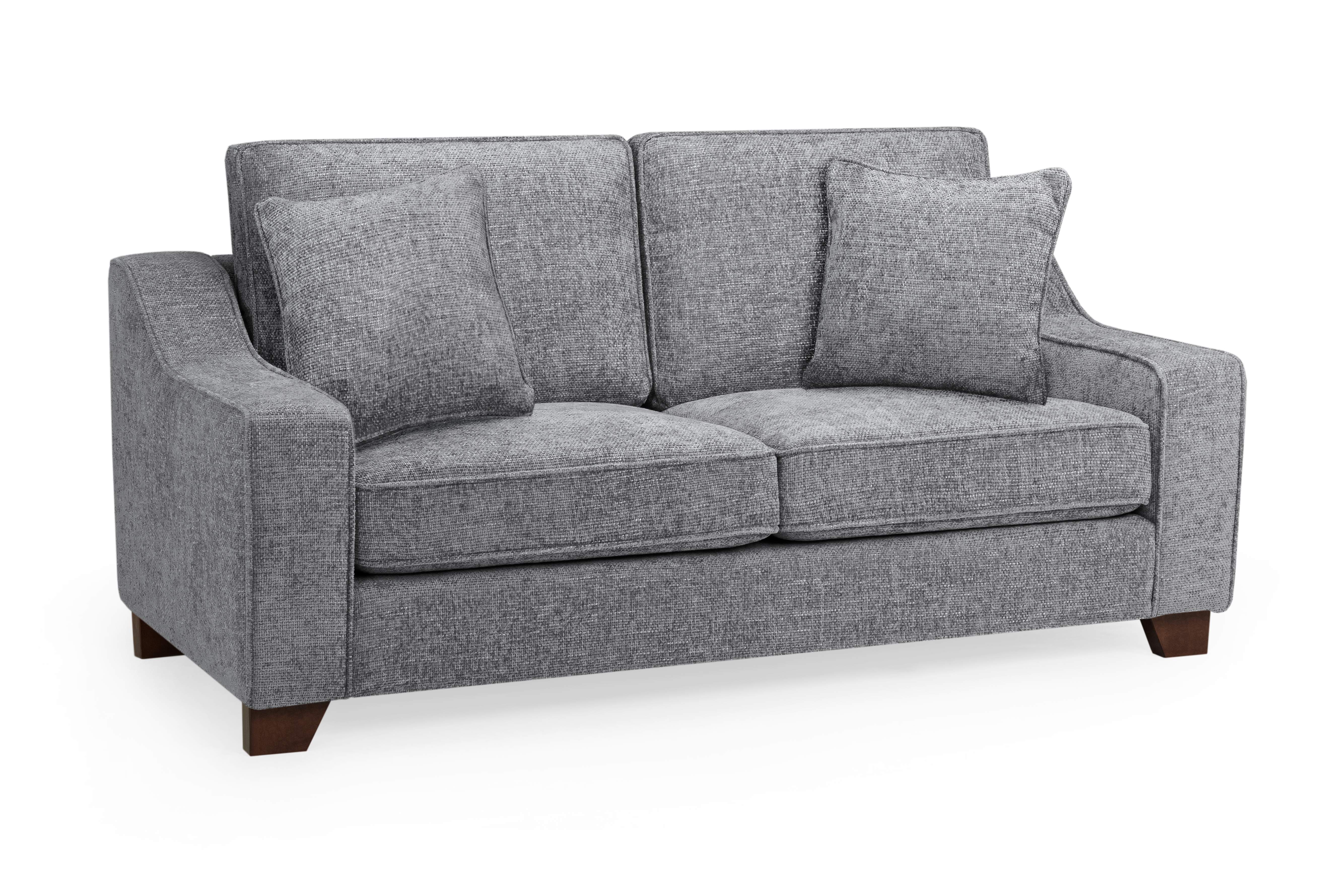 Nebra Grey 3 Seater Sofa