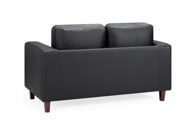 Niro Black 2 Seater Sofa