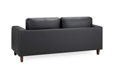 Niro Black 3 Seater Sofa