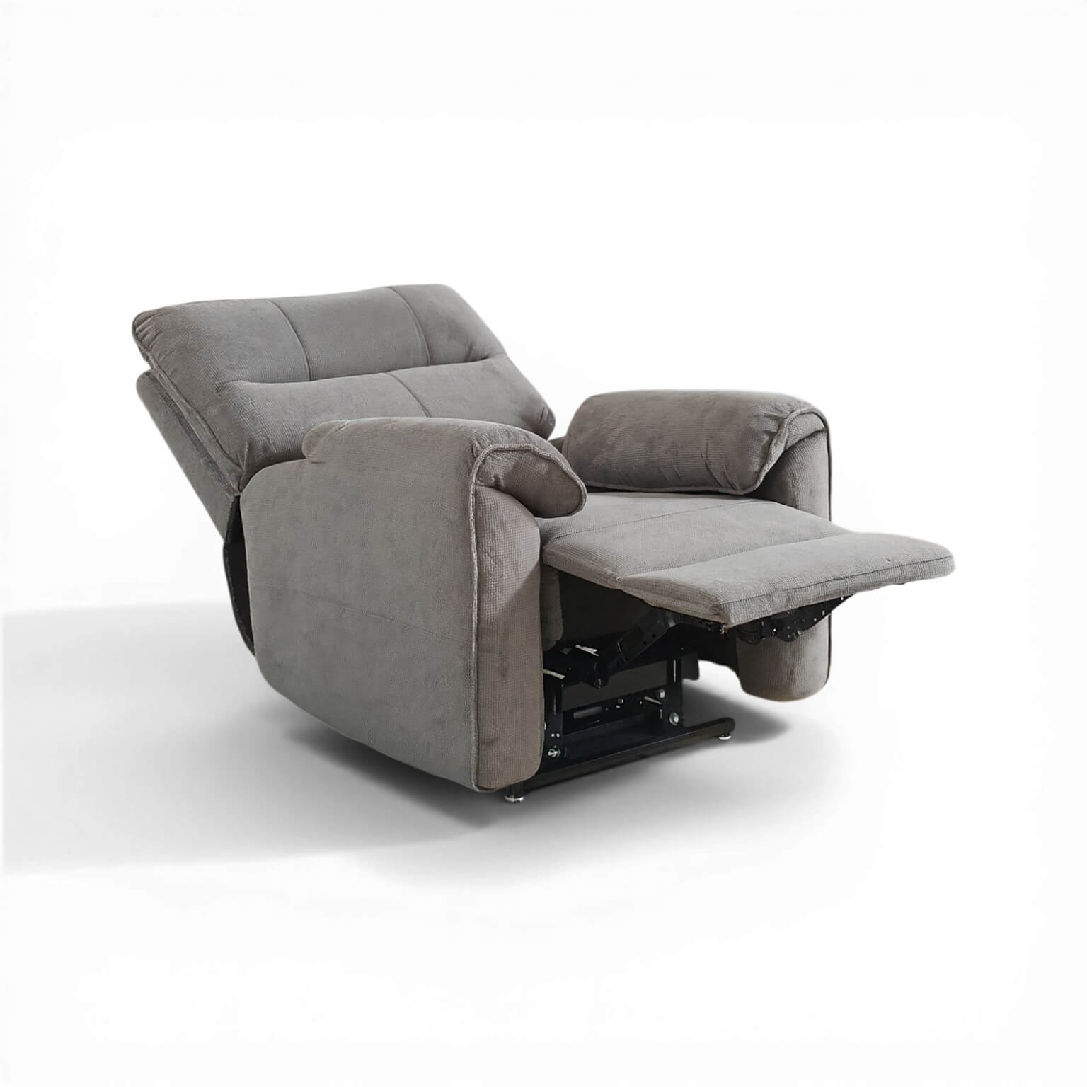 Novar Grey Power Riser Recliner Armchair