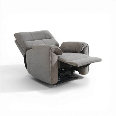 Novar Grey Power Riser Recliner Armchair