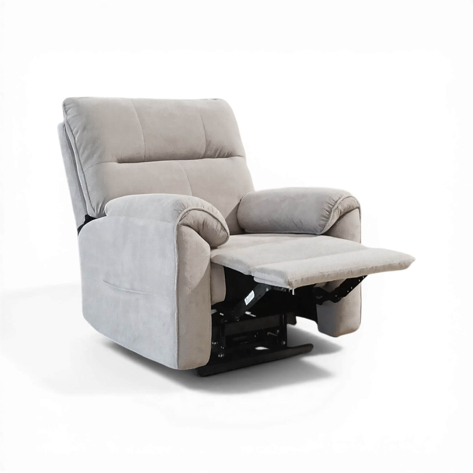 Novar Grey Power Riser Recliner Armchair