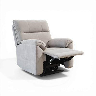 Novar Grey Power Riser Recliner Armchair