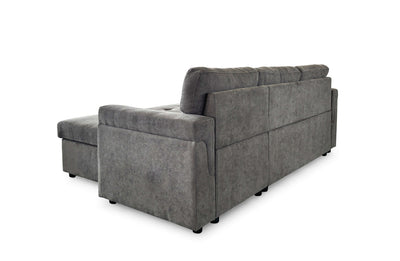 Orina Grey Corner Sofa Bed