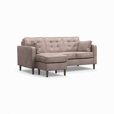 Pico Grey Reversible Corner Sofa