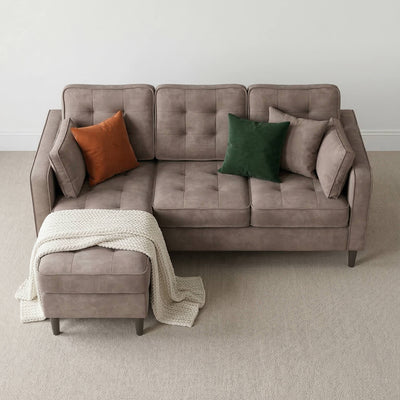 Pico Grey Reversible Corner Sofa