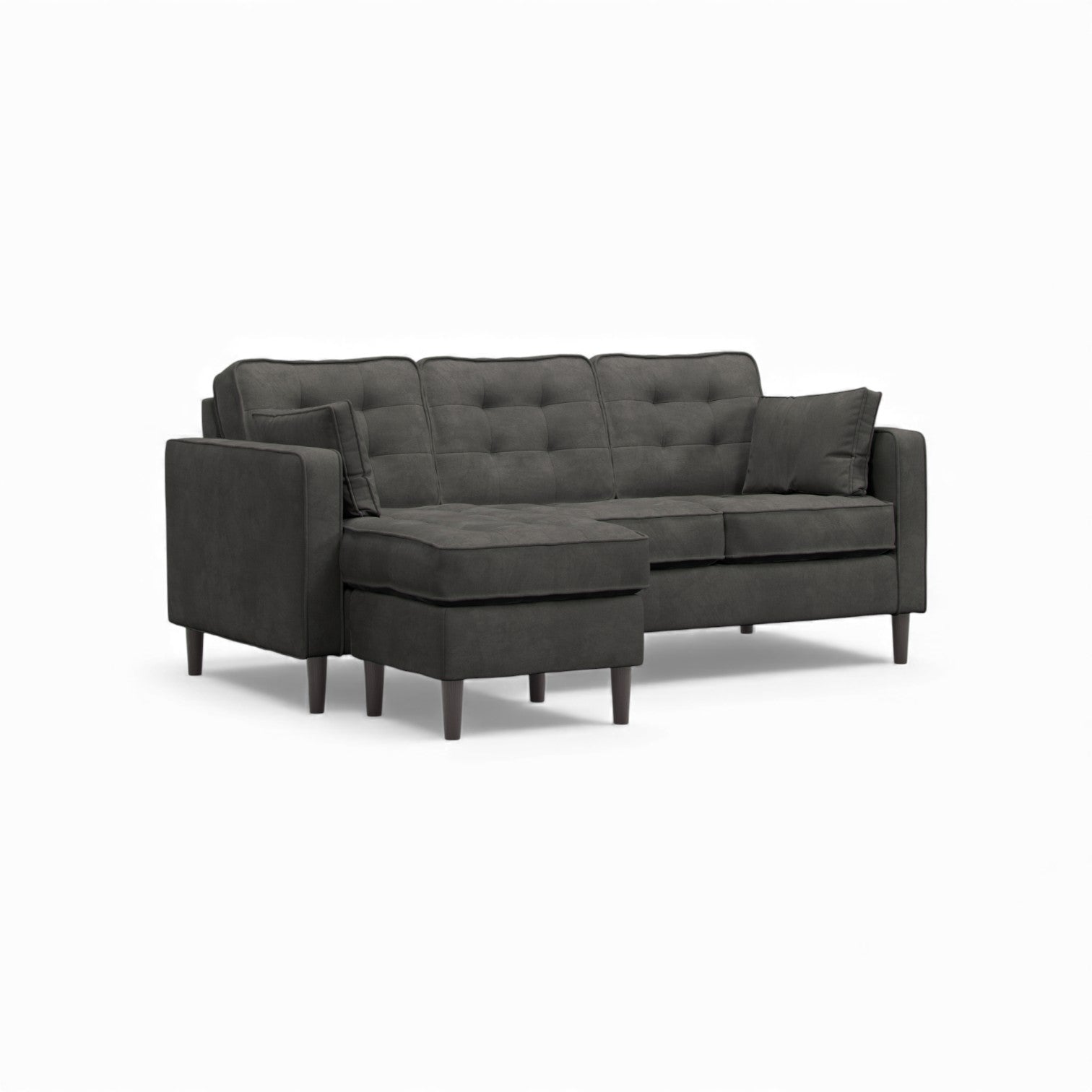 Pico Grey Reversible Corner Sofa