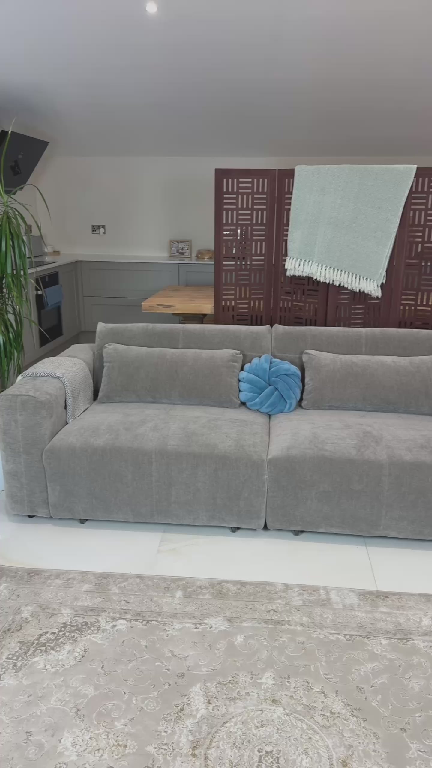Prescott Beige 3 Seater Power Slider Sofa