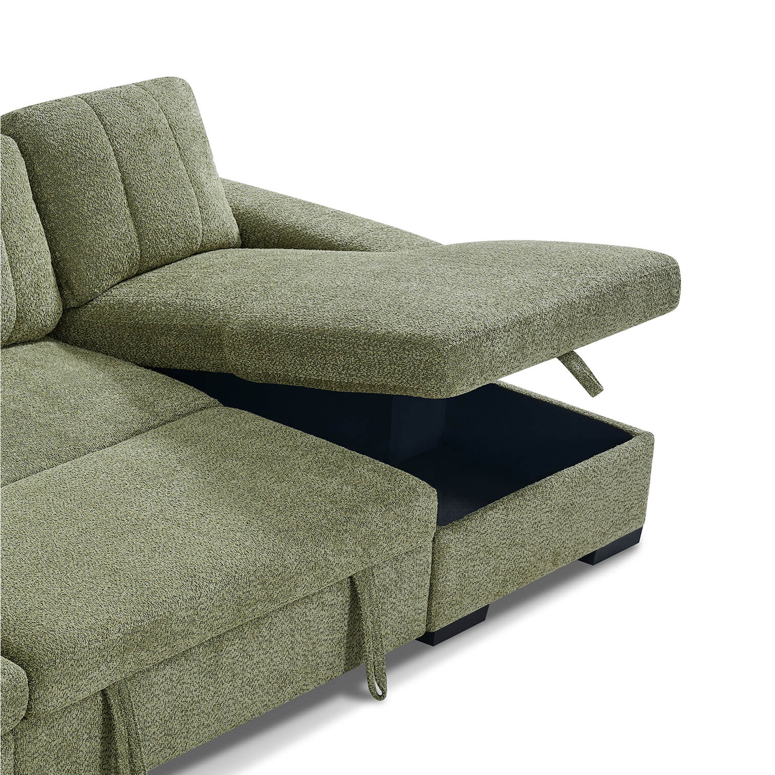 Rene Green U Shape Corner Sofa