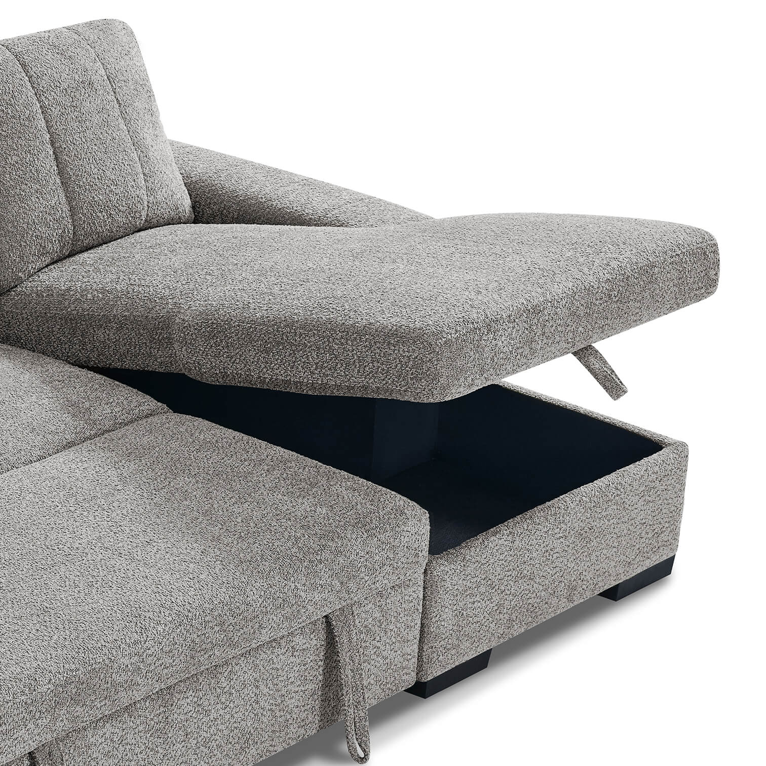 Rene Grey U Shape Corner Sofa