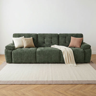 Rio Green 3 Seater Power Slider Sofa Bed