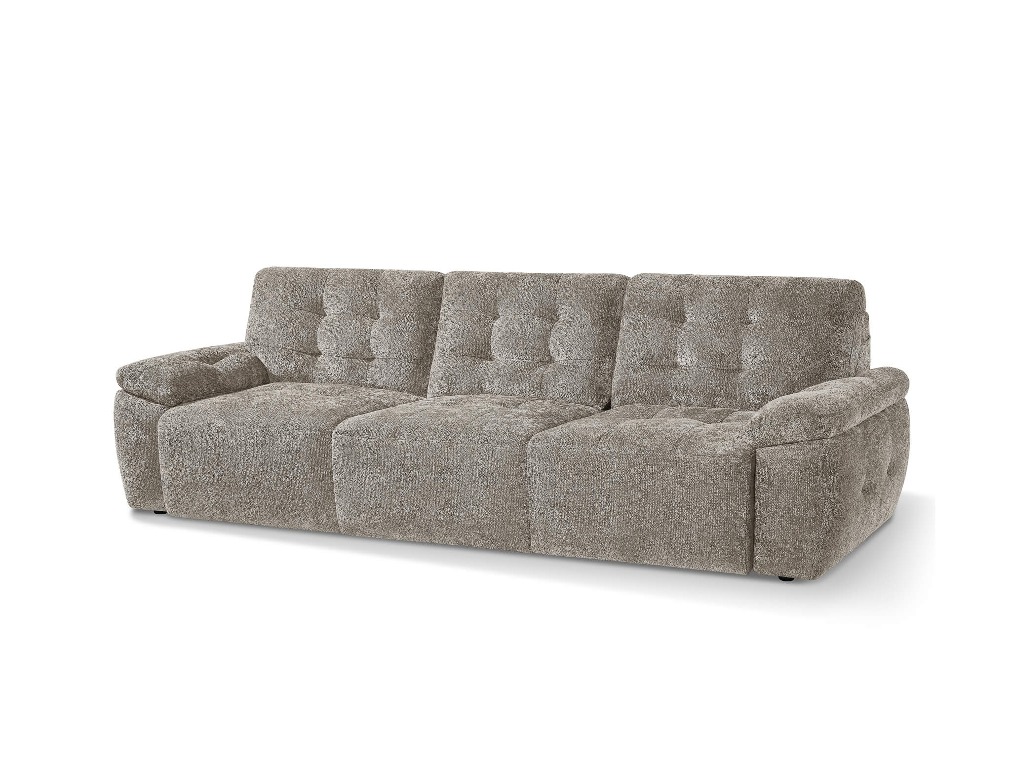 Rio Stone 3 Seater Power Slider Sofa Bed