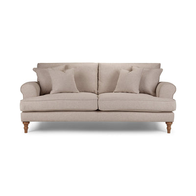 Sany Beige 3 Seater Sofa