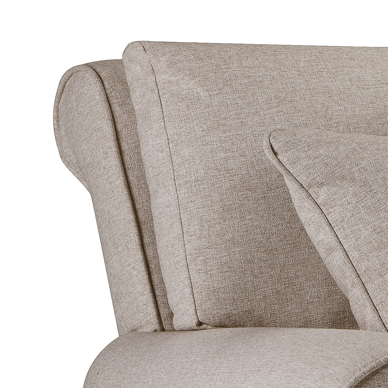 Sany Beige 4 Seater Sofa