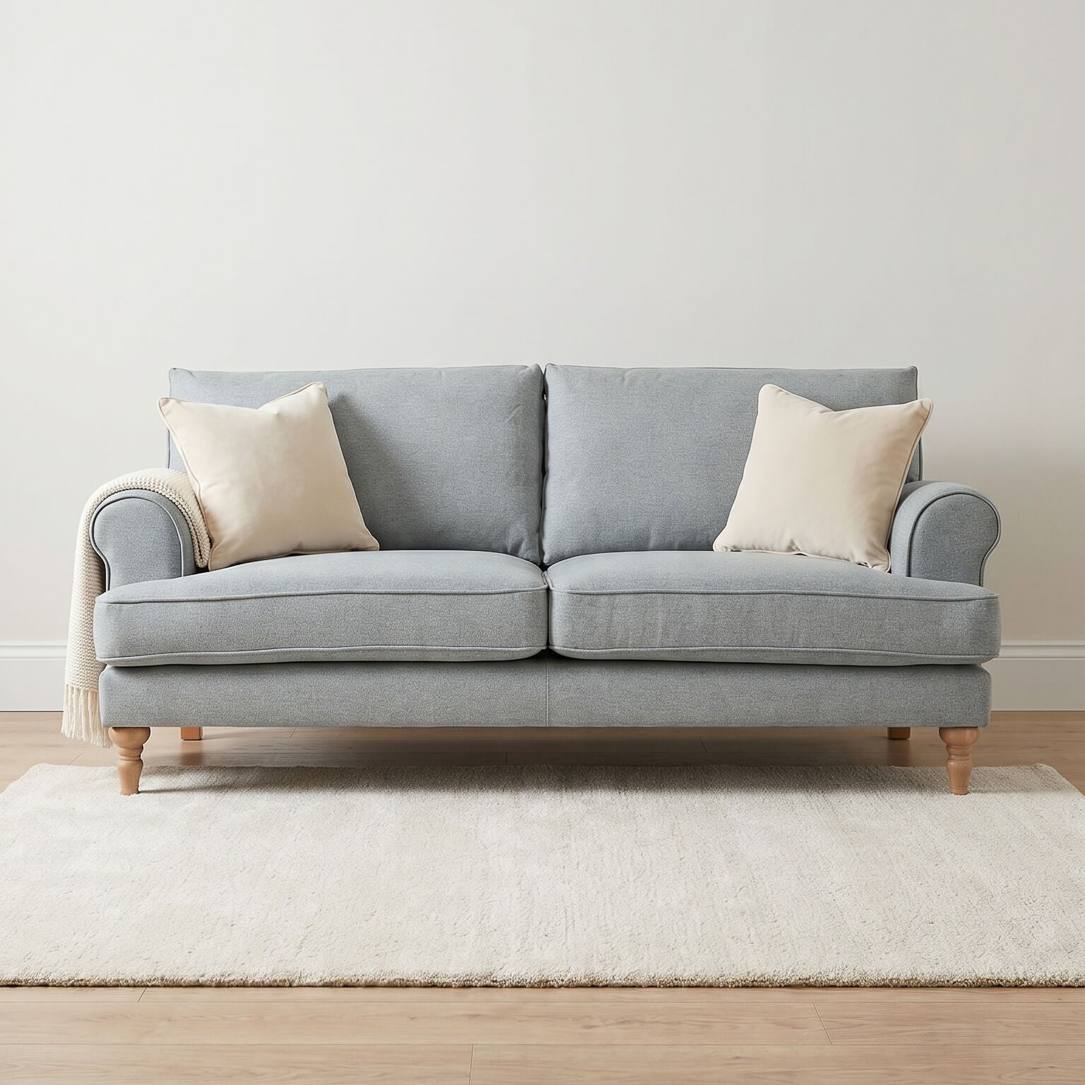 Sany Grey 3 Seater Sofa