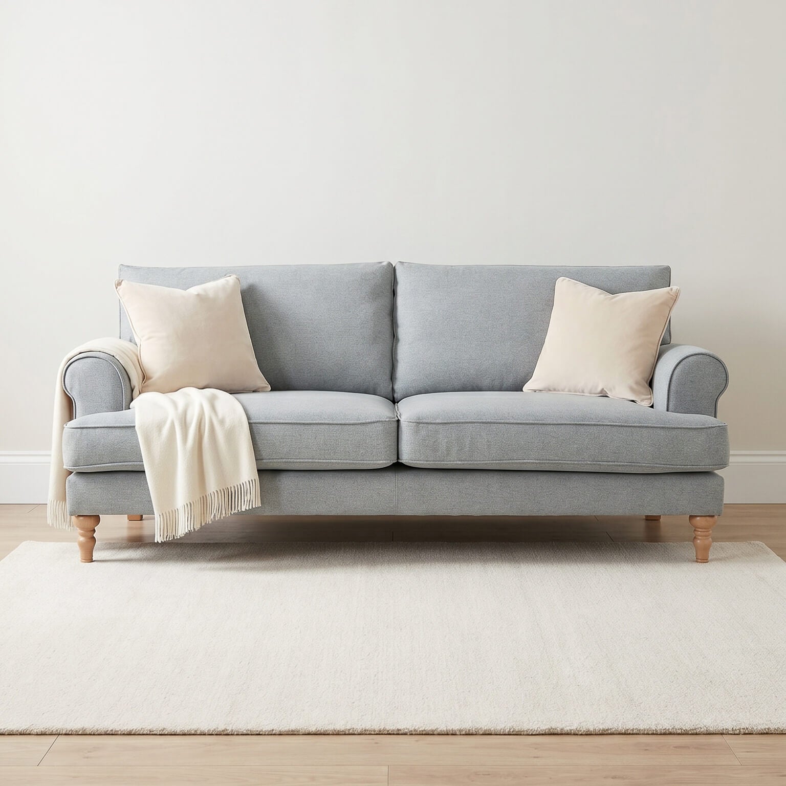 Sany Grey 4 Seater Sofa