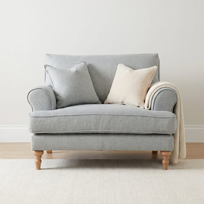Sany Grey Snuggle Chair