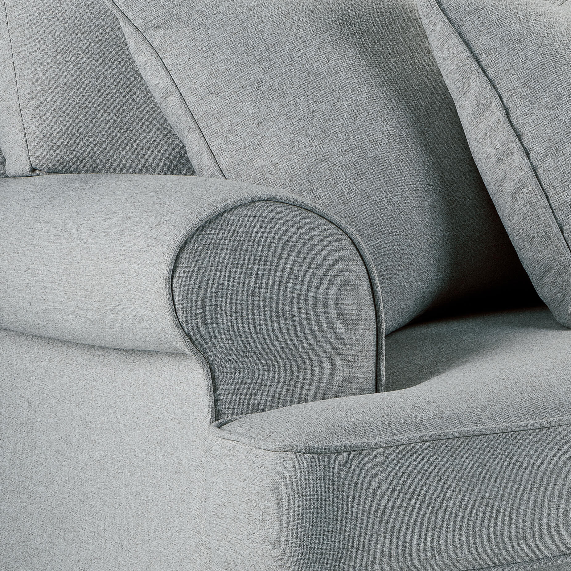 Sany Grey 4 Seater Sofa