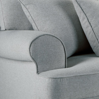 Sany Grey 4 Seater Sofa