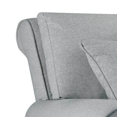 Sany Grey 4 Seater Sofa