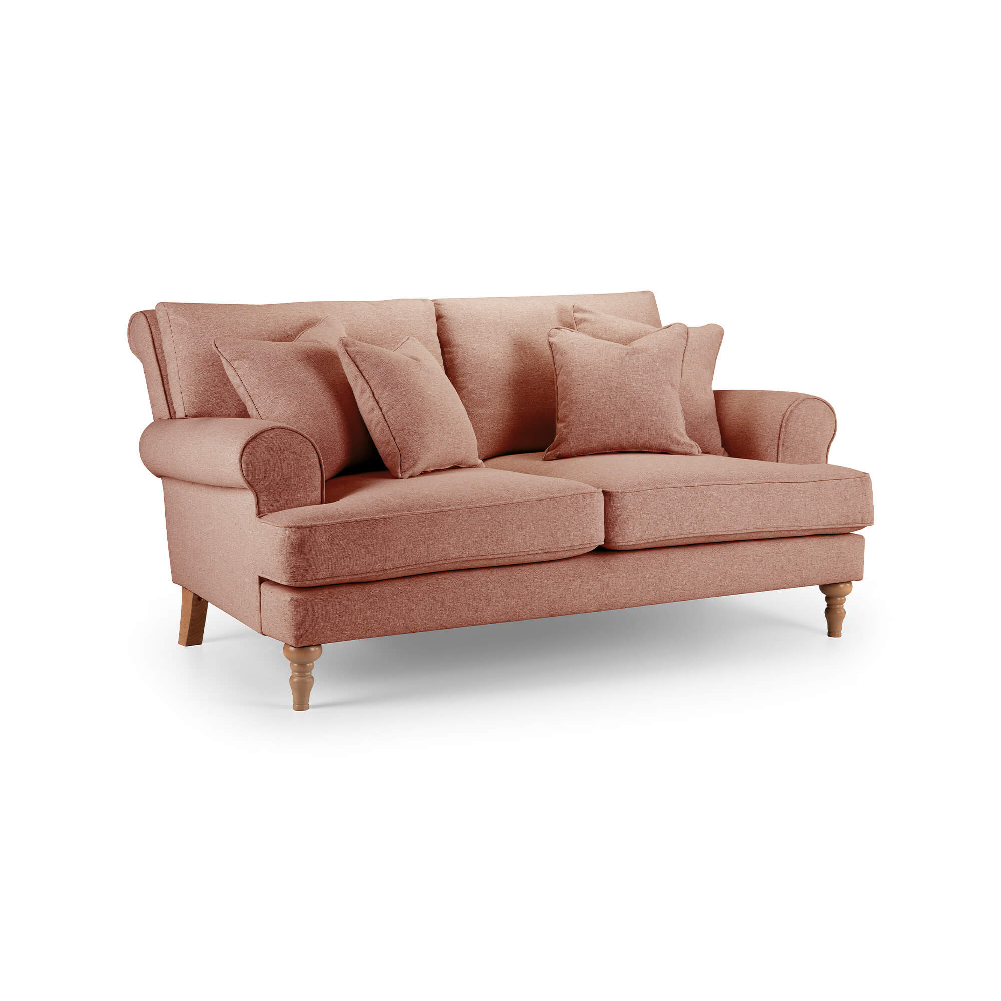 Sany Pink 2 Seater Sofa