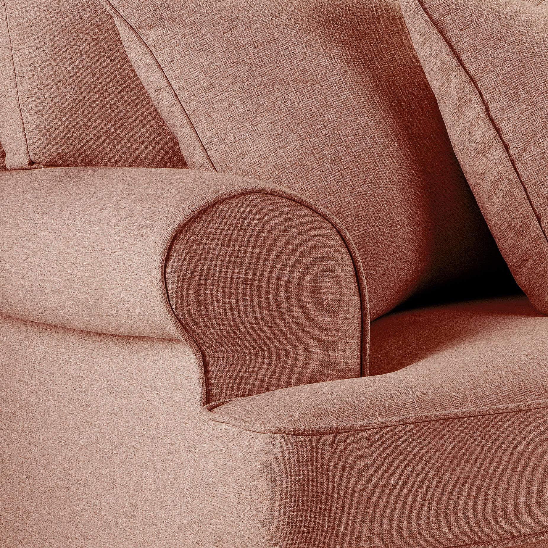 Sany Pink 4 Seater Sofa