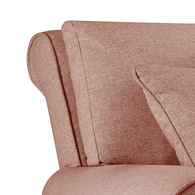 Sany Pink 4 Seater Sofa
