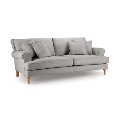 Sany Beige 4 Seater Sofa