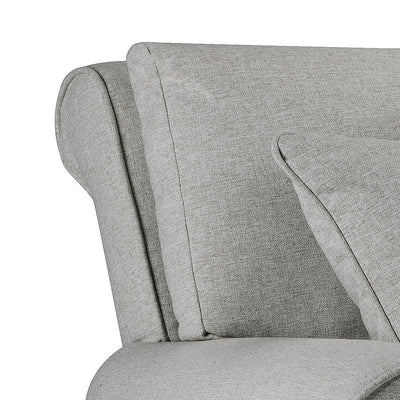 Sany Beige 4 Seater Sofa