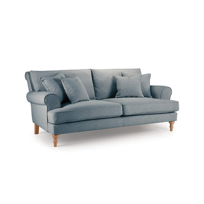 Sany Blue 3 Seater Sofa