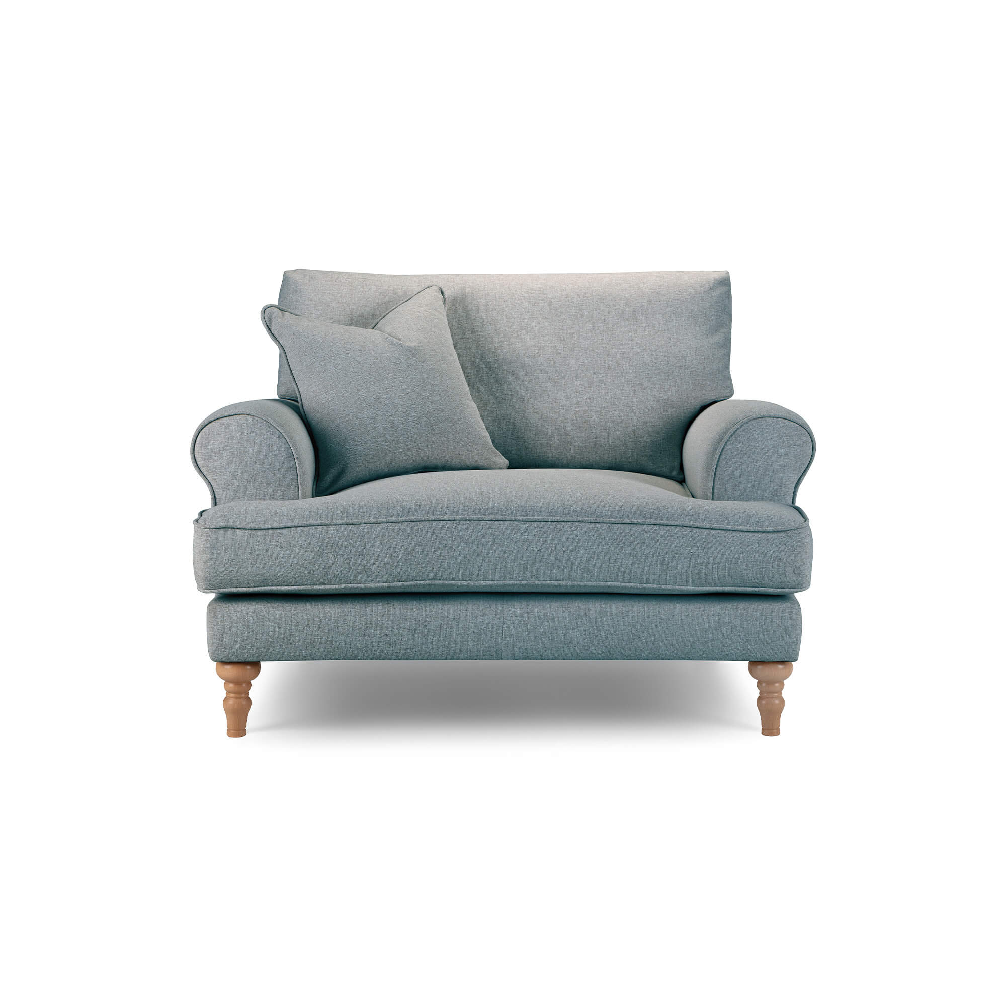 Sany Blue Snuggle Chair
