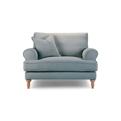 Sany Blue Snuggle Chair