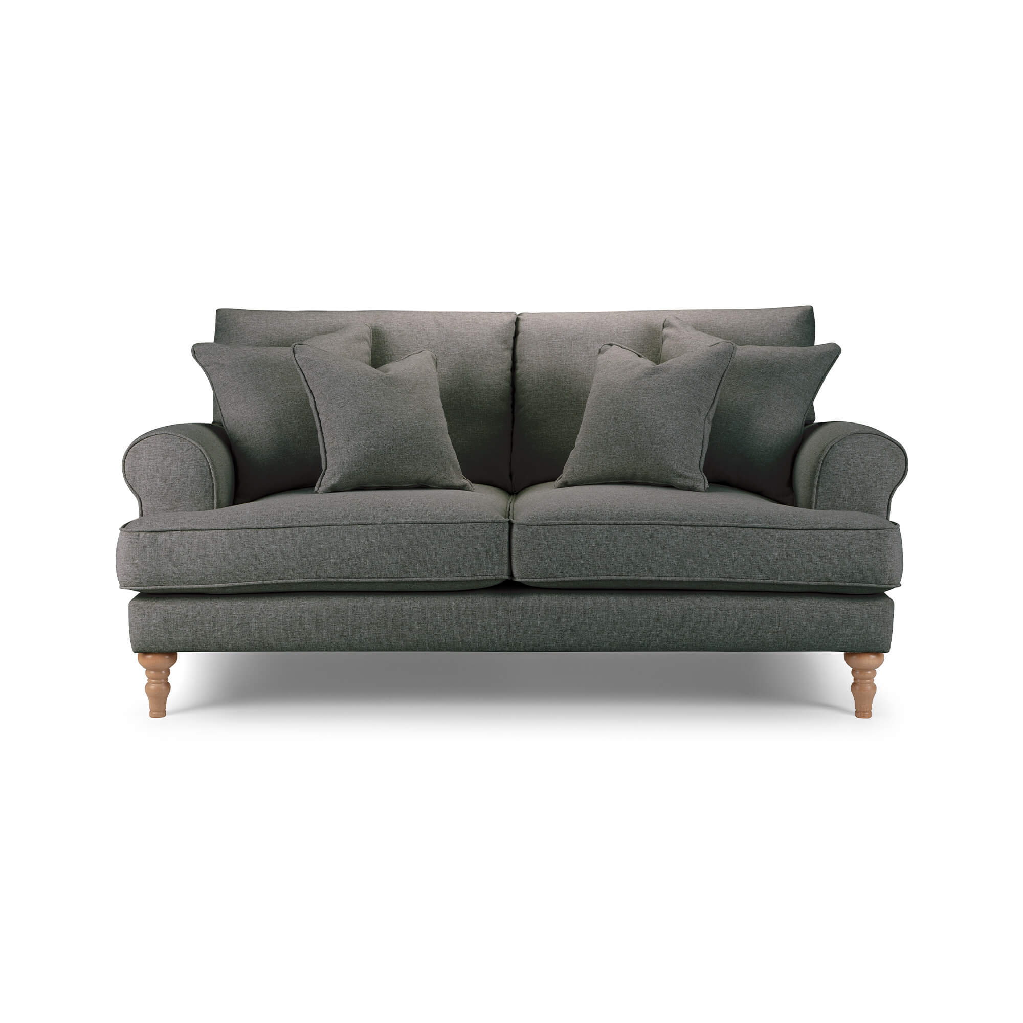 Sany Grey 2 Seater Sofa
